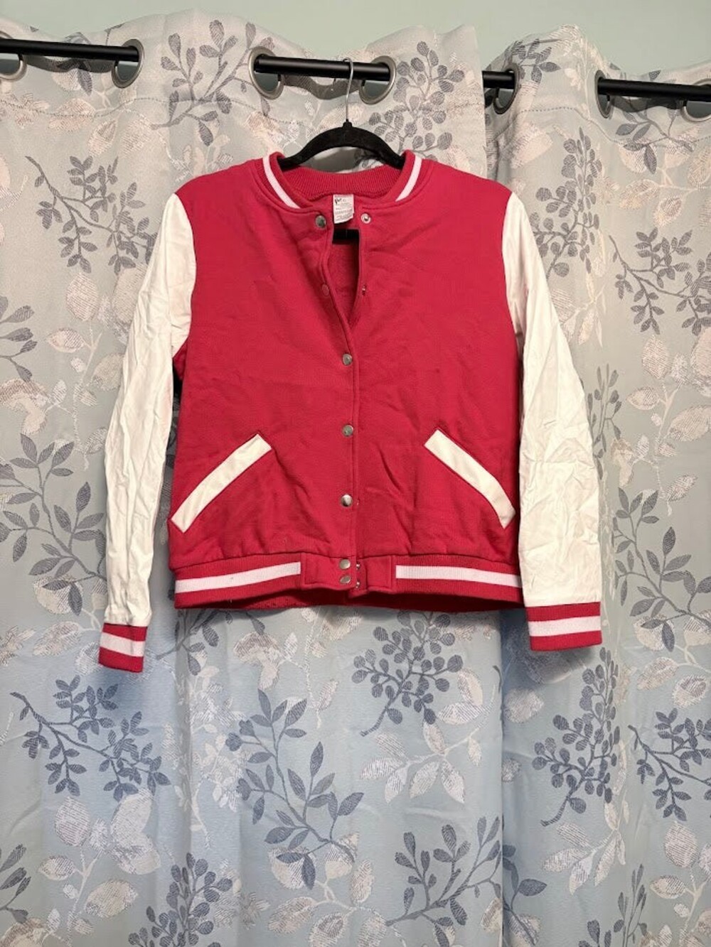 Dance Costume - Child Large - Red and white varsity jacket, musical theatre